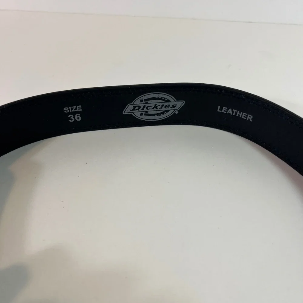 Dickies Leather Belt‎ Casual Style Black Workwear 11D102F9 Size 36 NWT #1